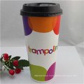 12oz Disposable Paper Coffee Cup with Lid